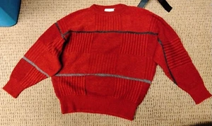 Vintage 90s Gianni Versace Knit Sweater Thin Cotton Italy Mens Medium - Picture 1 of 10