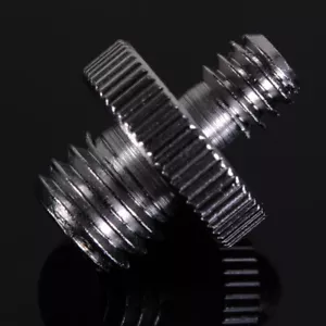 Metal 1/4" and 3/8" Male Convert Screw Adapter fr Light Stand&Ball head&Monopod - Picture 1 of 7