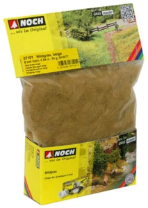 07101 Noch HO(1kg/€ 189,80)- Wildgras beige 6mm, 50g, naturgetreue Gestaltung, - Picture 1 of 2