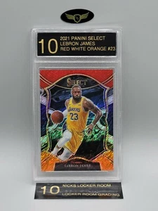 Panini Select 2021 Los Angeles Lakers Lebron James 23 Concourse rojo blanco LRG 10 - Imagen 1 de 2