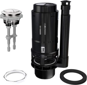 A2422M 3-Inch Dual Flush Valve with Push Button Dual Flush Toilet Repair Kit Toi - Picture 1 of 7