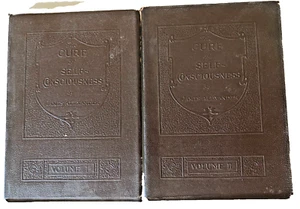 The Cure of Self-Consciousness James Alexander Robt. Haas 1922 Vol 1-2 Leather - Picture 1 of 4