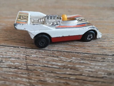 Matchbox Superfast 1:58 1974  Hi-Tailer 5 Team MB bianco top vintage GB - Immagine 1 di 3