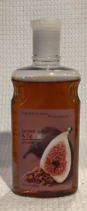 Bath & Body Works Pleasures Brown Sugar & Fig Shower Gel 10oz - Picture 1 of 2