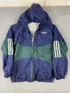Vintage 90s Adidas Mountain Logo Embroidered Winter Jacket Size Youth Small - Picture 1 of 8