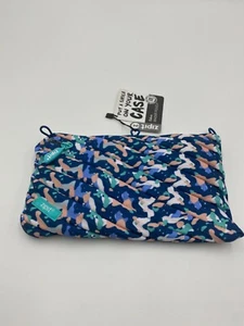 BOLSA ENCUADERNADORA JUMBO ZIPIT FRESH COLORZ HECHA DE 1 CREMALLERA LARGA AZUL MELOCOTÓN CAMUFLAJE NUEVA CON ETIQUETAS - Imagen 1 de 4