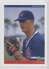 1993 Classic Best Daytona Cubs Derek Wallace #22 Rookie RC
