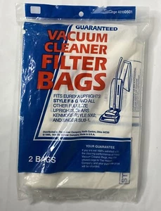 Vacuum cleaner bags for Eureka uprights, Sears Kenmore 5062 Singer 40100501 - Picture 1 of 4