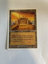 City of Brass from 7th Edition English mtg Magic