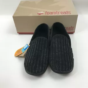 Foamtreads Men's Ascot Charcoal Indoor/outdoor Slippers 7.5 M - Picture 1 of 5