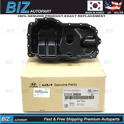 Genuine Oil Pan for 20-25 Kona Santa Fe Sonata K5 Sorento Tucson 1.6 21510-2M800 Foto 1 de 4