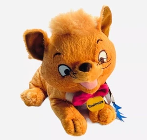 Vintage Disney Store Best of show Aristocats Toulouse kitten cat 8” plush w/tags - Picture 1 of 8