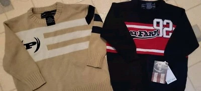 *NUEVO *Phat Farm Niño pequeño * (2 piezas) Suéteres de punto bordados * TALLA 2T  Foto 1 de 4