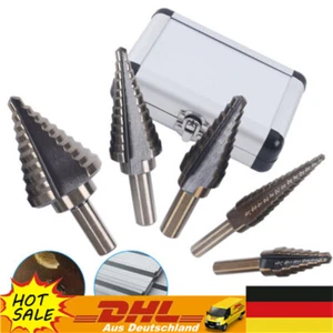 NEU HSS Blechschälbohrer Set Blechbohrer Konusbohrer Kegelbohrer Fräser 5-tlg - Bild 1 von 11