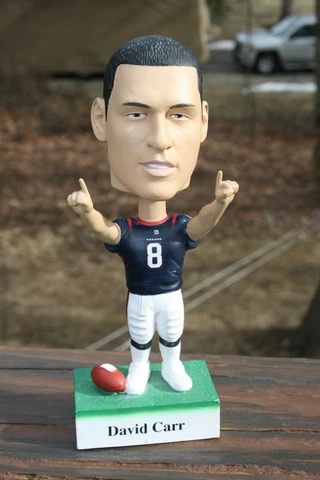 Houston Texans David Carr Bobblehead by Upper Deck Cover