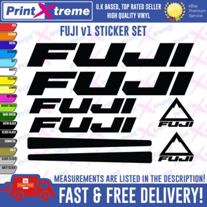 FUJI generic Vinyl Decals, Stickers, Mountain Bike Cycling Bmx, HIGH QUALITY - Picture 1 of 7