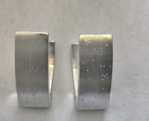 Bastian Inverun Ohrringe Silber Mit Steinchen Echtschmuck Sehr Gut Erhalten - Bild 1 von 5