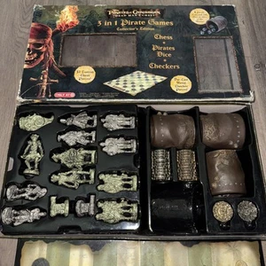 Pirates of the Caribbean Dead Man's Chest 3 Pirate Games Almost Complete EUC - Picture 1 of 5