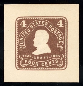 U Scott U390 postfrisch NG Umschlag geschnitten quadratisch Lot E283 bhmstamps - Bild 1 von 1