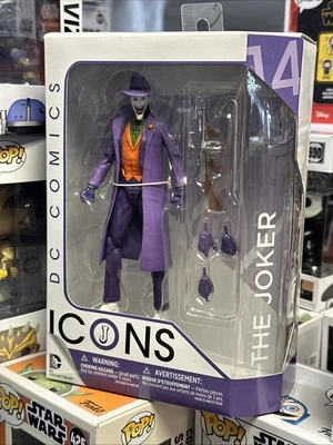 DC Comics ICONS THE JOKER DC Collectibles Action Figure New - Image 1 of 4