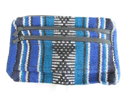 Riñonera tejida a mano con patrón tribal con correa ajustable unisex Foto 1 de 4