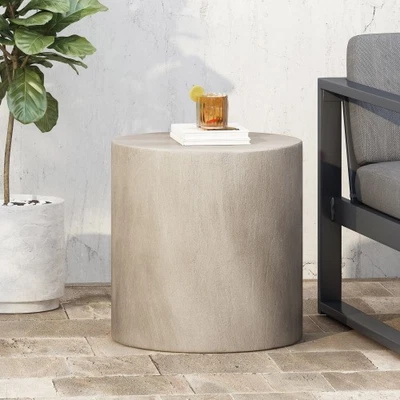 Side table Outdoor concrete table, with a solid and smooth surface - Image 1 of 4