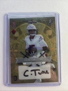 2023 Wildcard Stacked Deck Clayton Tune King of Diamonds 1/1 Rookie Autograph - Picture 1 of 2