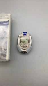 Omron HJ-112 Digital Pocket Pedometer Walking Style Step Counter & Clip - Picture 1 of 6