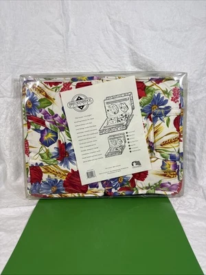 Vintage Brecken Ridge Designs floral quilted garment bag travel vacation cruise - Image 1 of 4