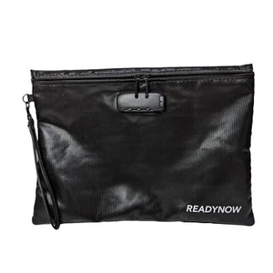 Fireproof Document Bag Waterproof Money Bag Zipper - Picture 1 of 9