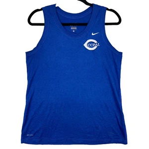 Nike Basketball Blue CCPAL Customised Workout Vest Tee Size Women's Large L - Picture 1 of 15
