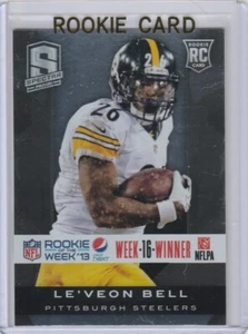 LEVEON BELL ROOKIE CARD Leveon PEPSI NEXT SPECTRA 2013 Football Jet Steelers RC - Bild 1 von 2