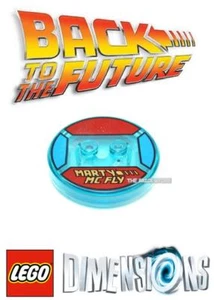 LEGO DIMENSIONS MARTY McFLY LEVEL PACK TOY TAG - BACK TO THE FUTURE 71201 - NEW - Picture 1 of 3