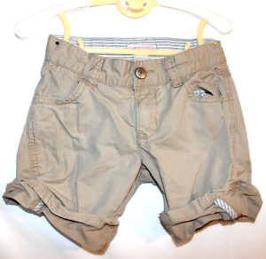 Girls 5T Shorts Brown Khaki Old Navy roll up w/ adjustable waist Used