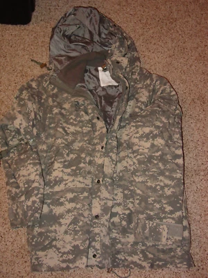 Tru-Spec Military Parka Jacket Med Reg Digital Camouflage H20 ECWCS w/Liner! - Image 1 of 4