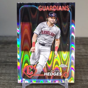 2024 Topps Chrome Update Austin Riley Ray Wave Refractor #USC123 - Imagen 1 de 2