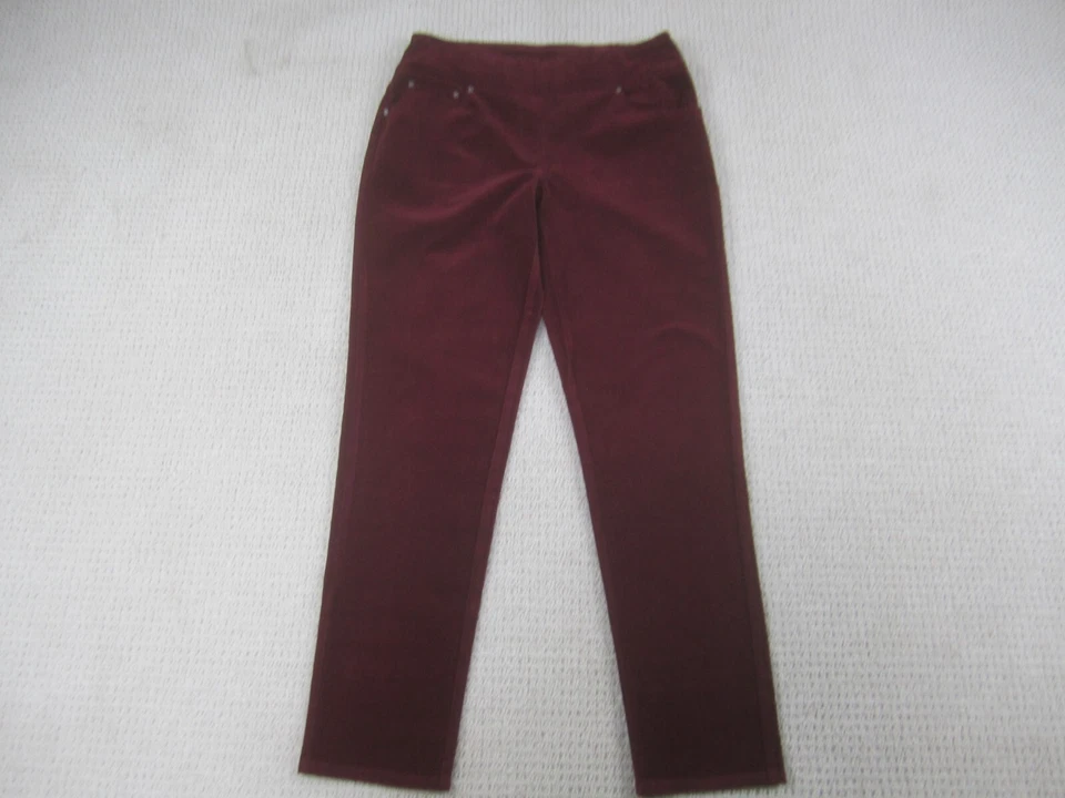 Ruby Rd Pants Womens 4P Petite Casual w/Pockets Stretch Fabric Tapered Leg - Image 1 of 4