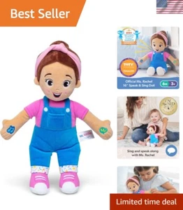 Musical Speak & Sing Doll - 16" Touch-Activated Toy with 4 Songs & 16+ Phrases - Picture 1 of 11