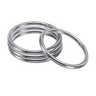 85mm Metal O Rings, 4 Pack 304 Stainless Steel Round Rings for Hardware Bags