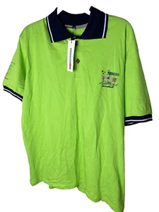 Geographical Norway Luxury Sailing Team #5 Polo Short Sleeve Green Mens Size 2XL - Picture 1 of 18