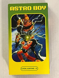 Astro Boy Volume 2 Manga Video 5 Episodes 2002 VHS Tape English Version - Picture 1 of 9