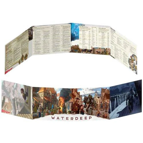 Dungeons & Dragons Waterdeep Dragon Heist DM Screen