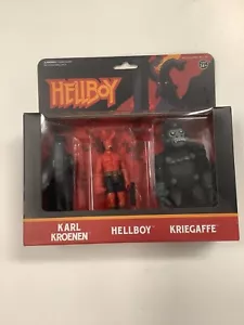 Hellboy Reaction Action Figures Super 7 Sealed 2018 Multipack Of 3 - Picture 1 of 5