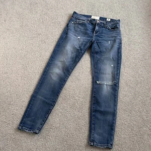 Current/Elliott L.A. Heritage Fit with Slit Left Knee Size 24 - Picture 1 of 7