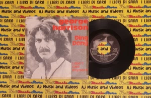 LP 45 7" GEORGE HARRISON Ding dong I don't care anymore 1974 italy APPLE  (QSH2) - Imagen 1 de 2