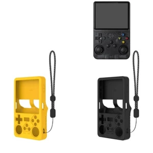 For R36S PLUS Game Console Silicone Case Drop Protection Simple Solid Color Case - Picture 1 of 13