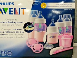 avent pink elephant bottles