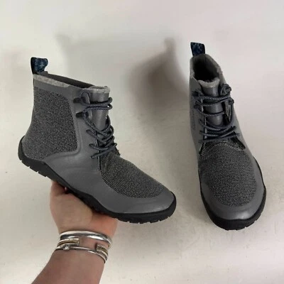Botas de Senderismo Vivobarefoot Saami Lite Mujer 4.5 Gris Con Cordones Impermeables Tobillo Foto 1 de 4