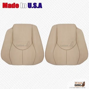 1996 - 2002 Fits Mercedes Benz SL600 Driver & Passenger Tops Leather Cover Tan - Picture 1 of 6