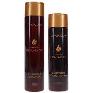 L'ANZA Keratin Healing Oil Lustrous Shampoo 10.1 oz & Keratin Healing Oil - Picture 1 of 8